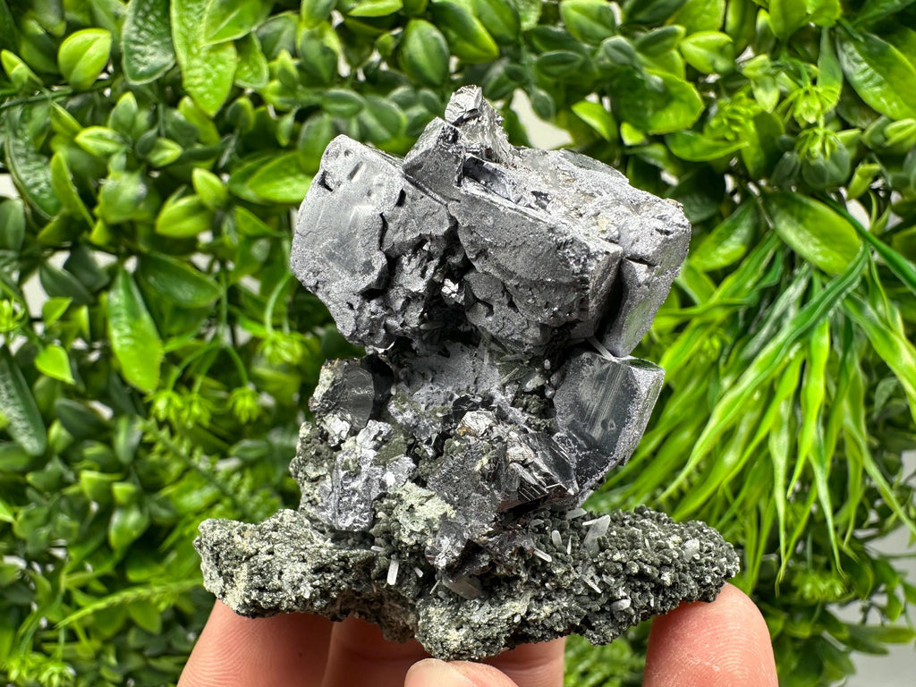 Galena Quartz Sphalerite Matrix, Borieva Mine Mineral Specimen