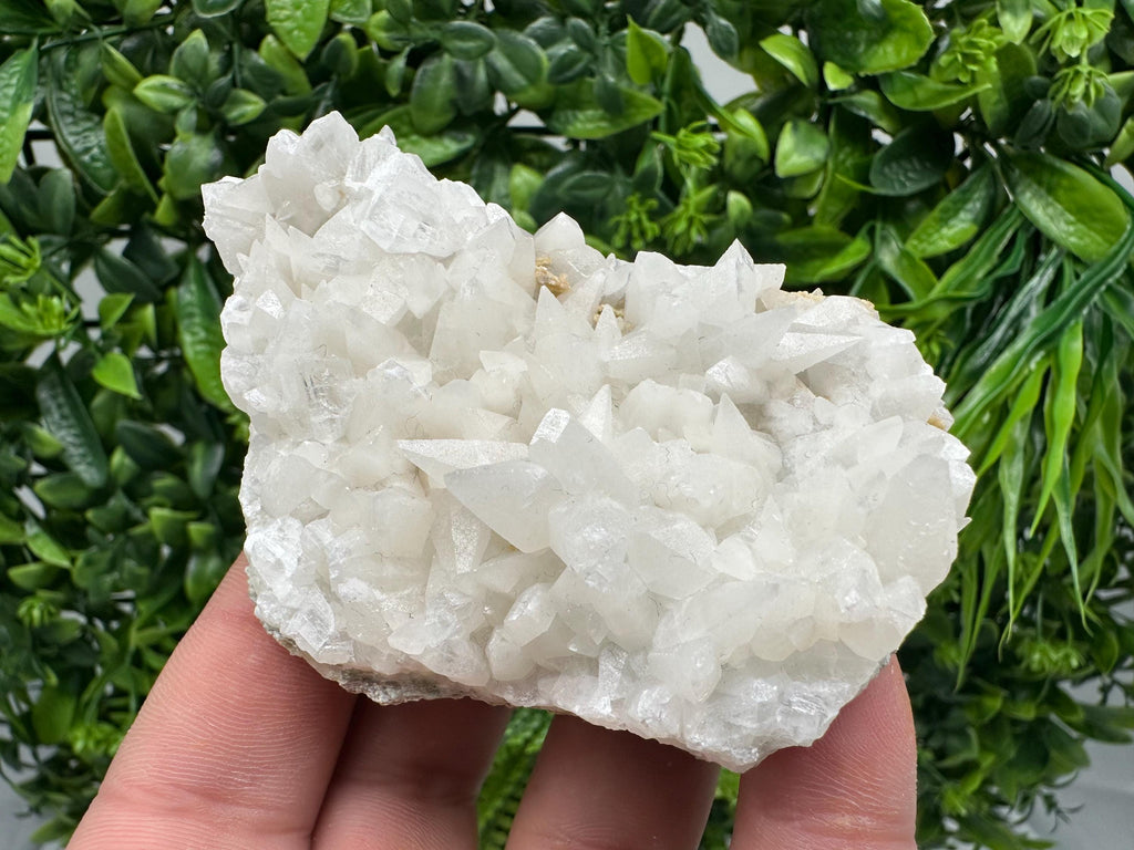 Calcite on Aragonite: Djurcovo Mine, Bulgaria Healing Crystal