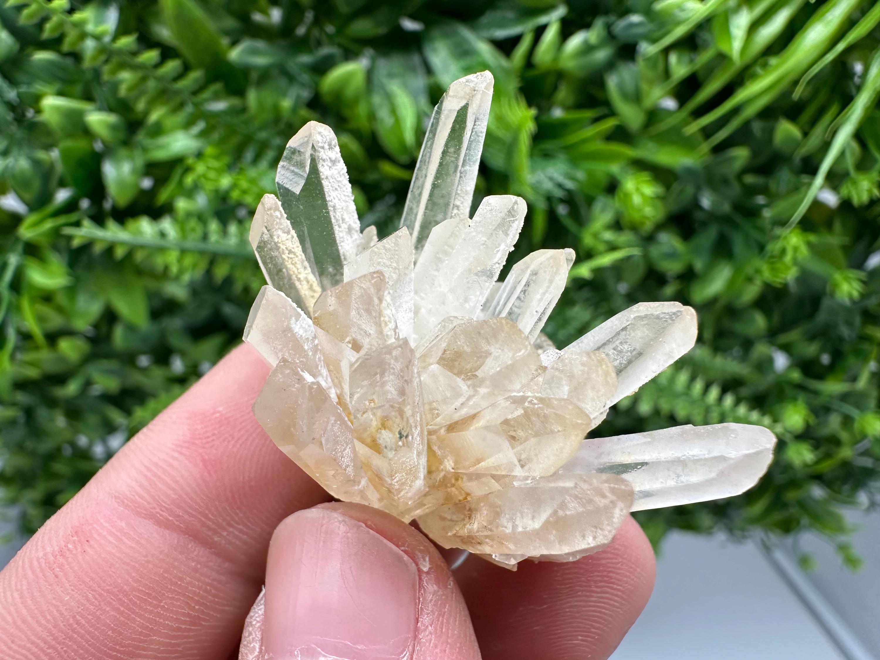 Transparent Quartz Crystal Cluster, 9th September mine,Mine, Bulgaria,natural,collection mineral specimen