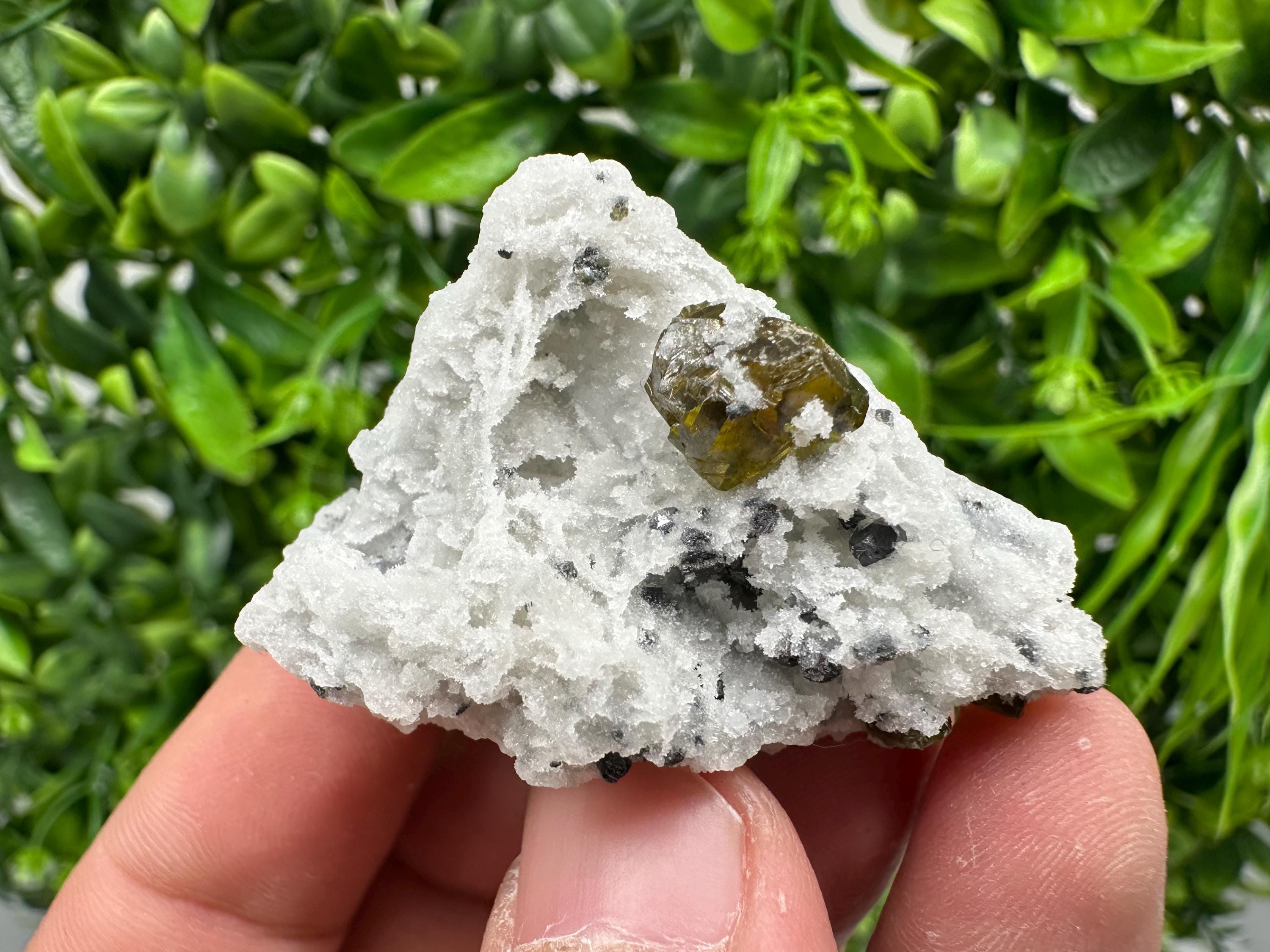 Cleiophane Sphalerite Gem: Rare Transparent Yellow Crystal Mineral Stone
