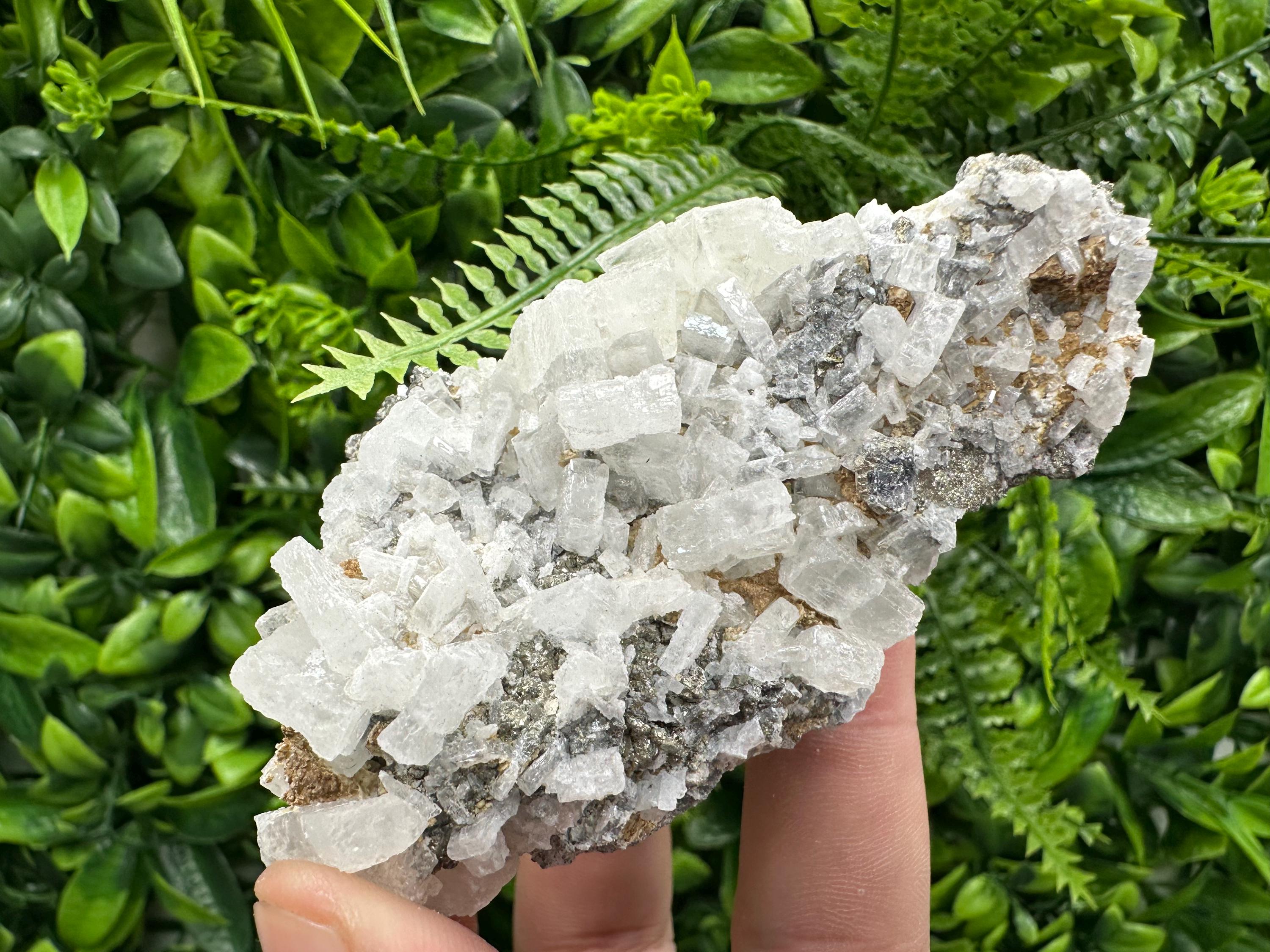 Large Barite Marcasite Cluster on Chalcedony - Androvo Mine, Bulgaria
