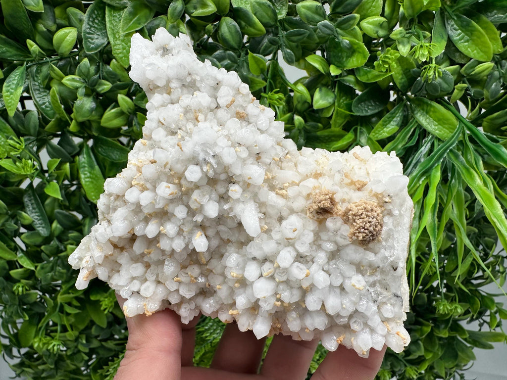 Quartz Calcite Chalcopyrite Specimen, Krushev dol Mine, Bulgaria