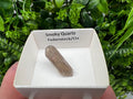Rare Fedenstock Smoky Quartz Point, Swiss Mineral Specimen (25 MM)