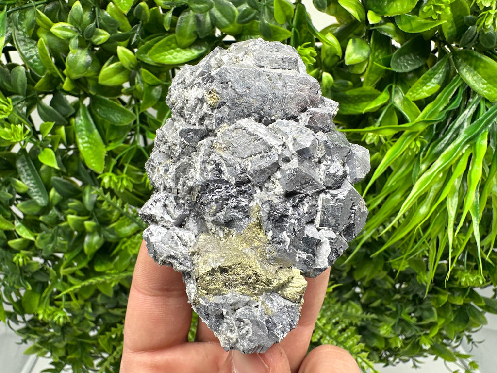 Galena Sphalerite Chalcopyrite Quartz Mineral Specimen: Djurcovo Mine, Bulgaria