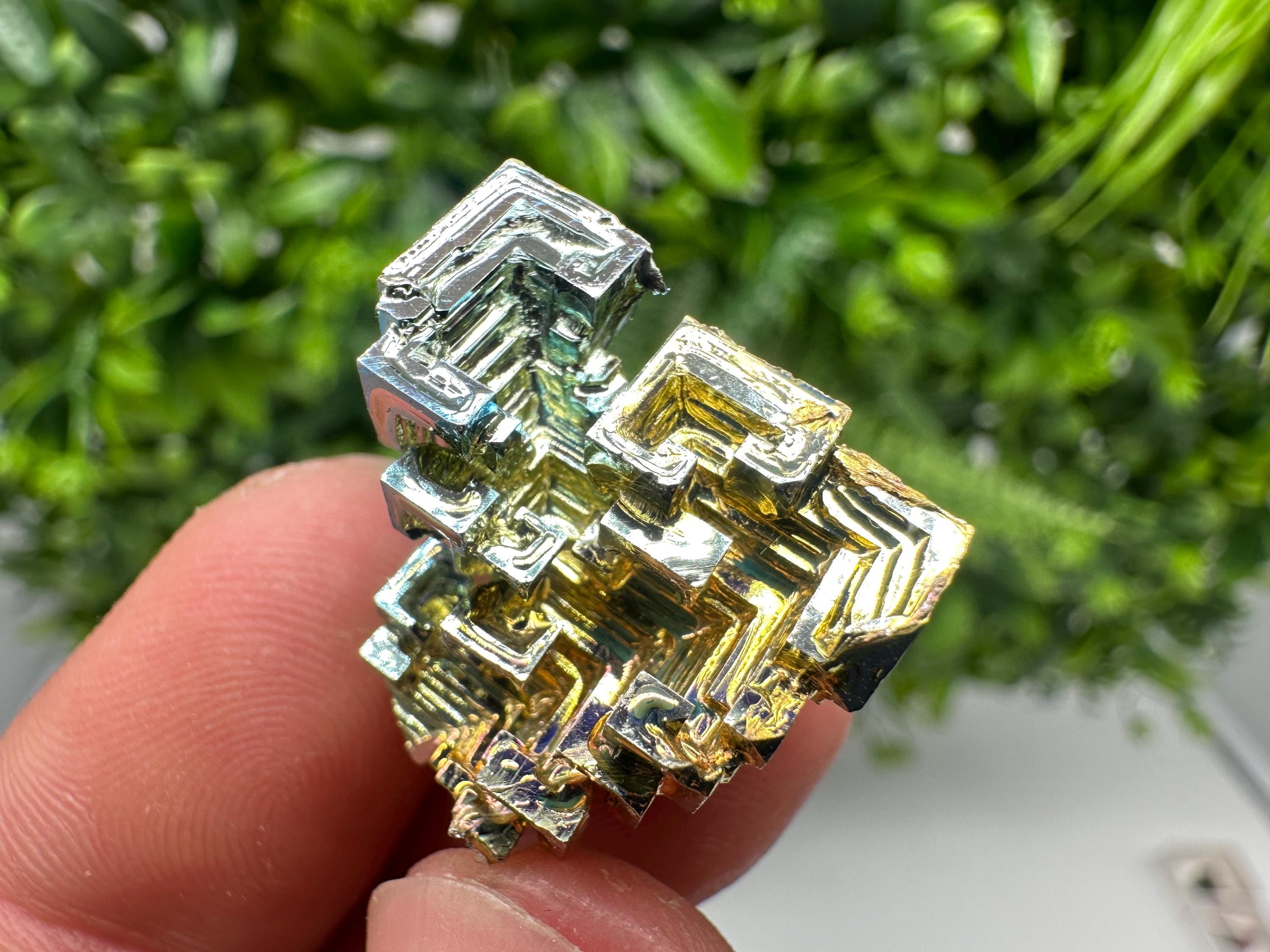 Rainbow Bismuth Crystal: Rare Gemstone Specimen,wholesale Bismuth