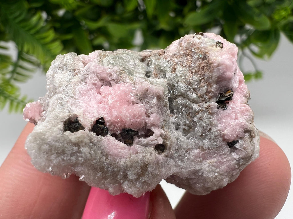 Beautiful Rhodochrosite on Quartz,pink minerals,Starnica Mine,Davidcovo,Bulgaria natural minerals,collection crystal,gift home decor,collec
