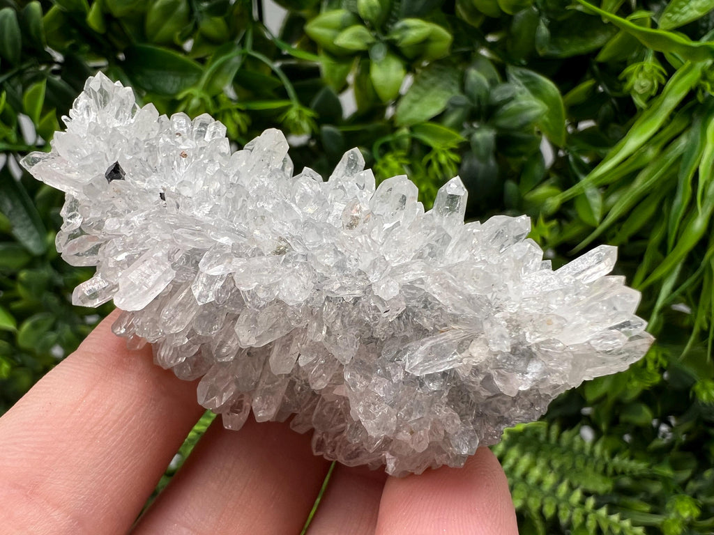 Transparent Quartz Cluster, Natural Crystal Specimen, Home Decor