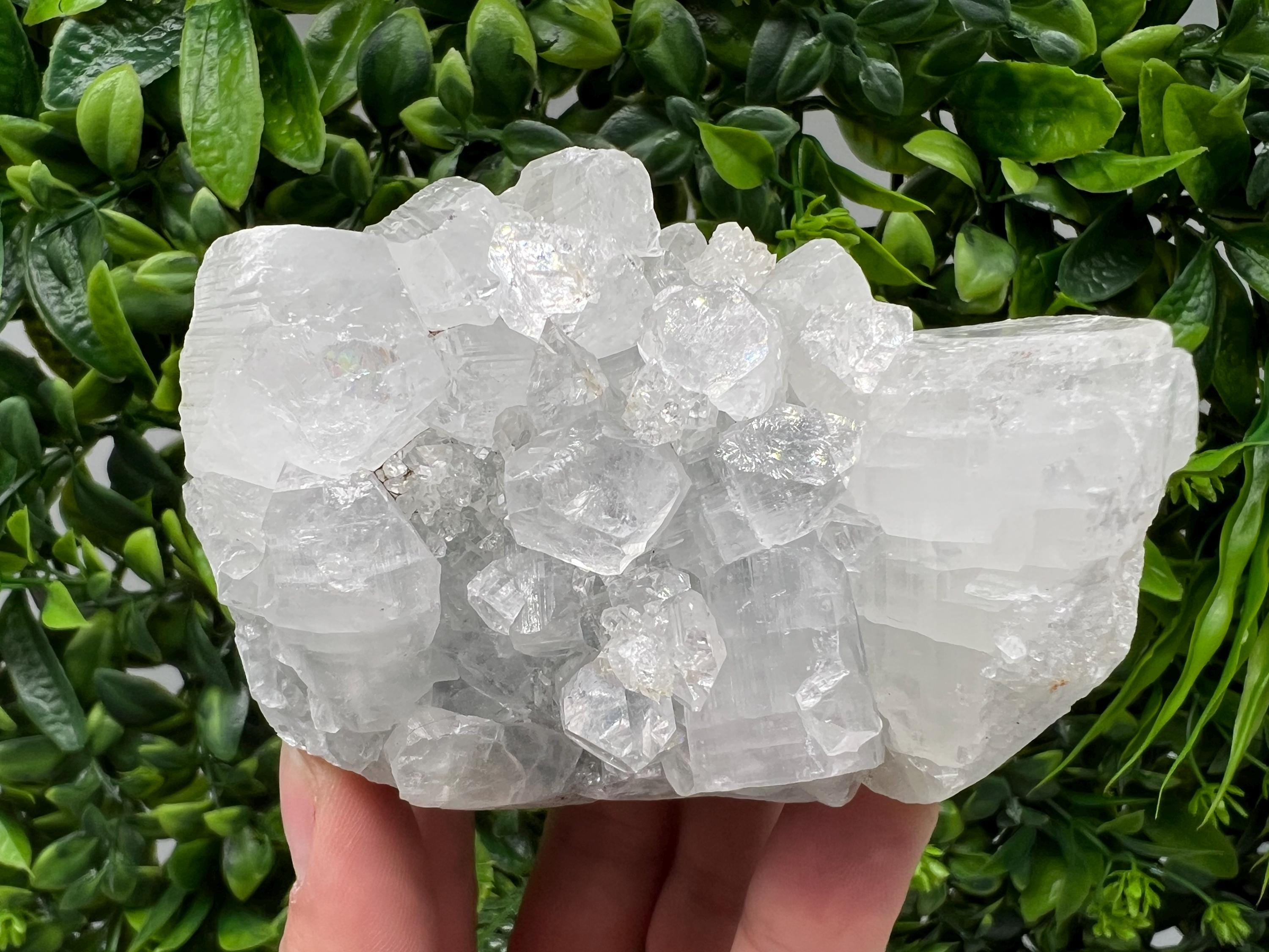 STUNNING Transparent Apophyllite on Chalcedony,natural, collection minerals specimen,India Minerals,Crystal, Stone Mineral Specimens India