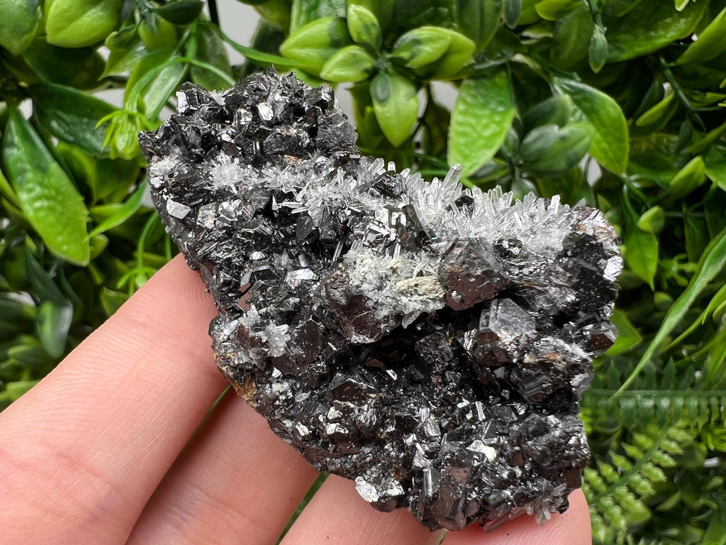 Wonderful melted Galena,Sphalerite calcite Pyrite on Quartz from Borieva mine Madan Bulgaria natural minerals souvenir crystal home decor cr