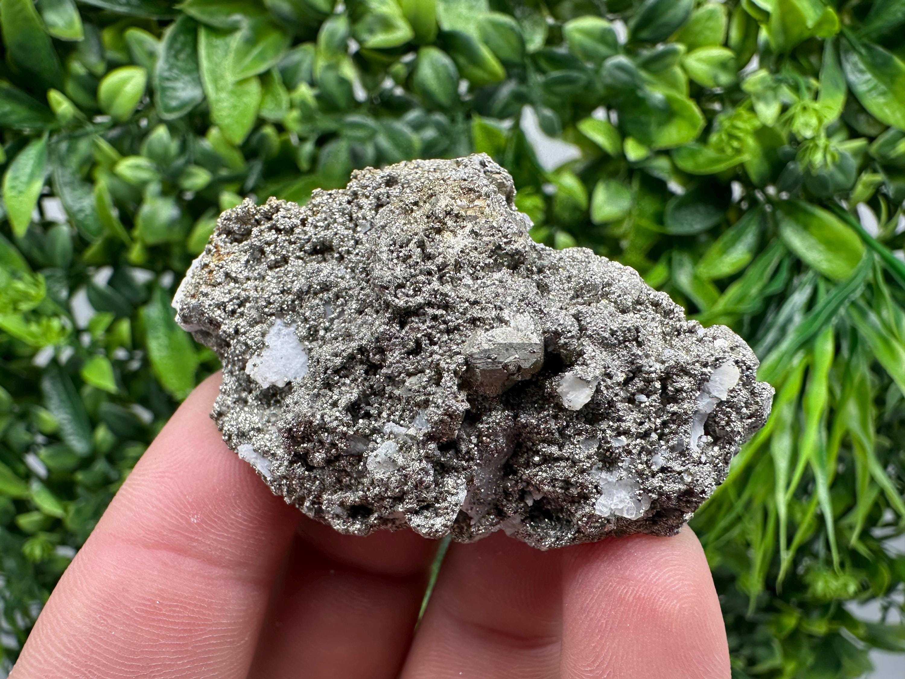 Barite Marcasite on Chalcedony, Androvo Mine, Bulgaria