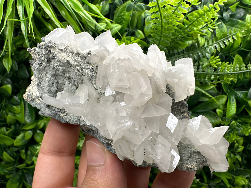 Borieva Mine Pyrite Calcite Cluster on Matrix: Bulgaria Home Decor Stone