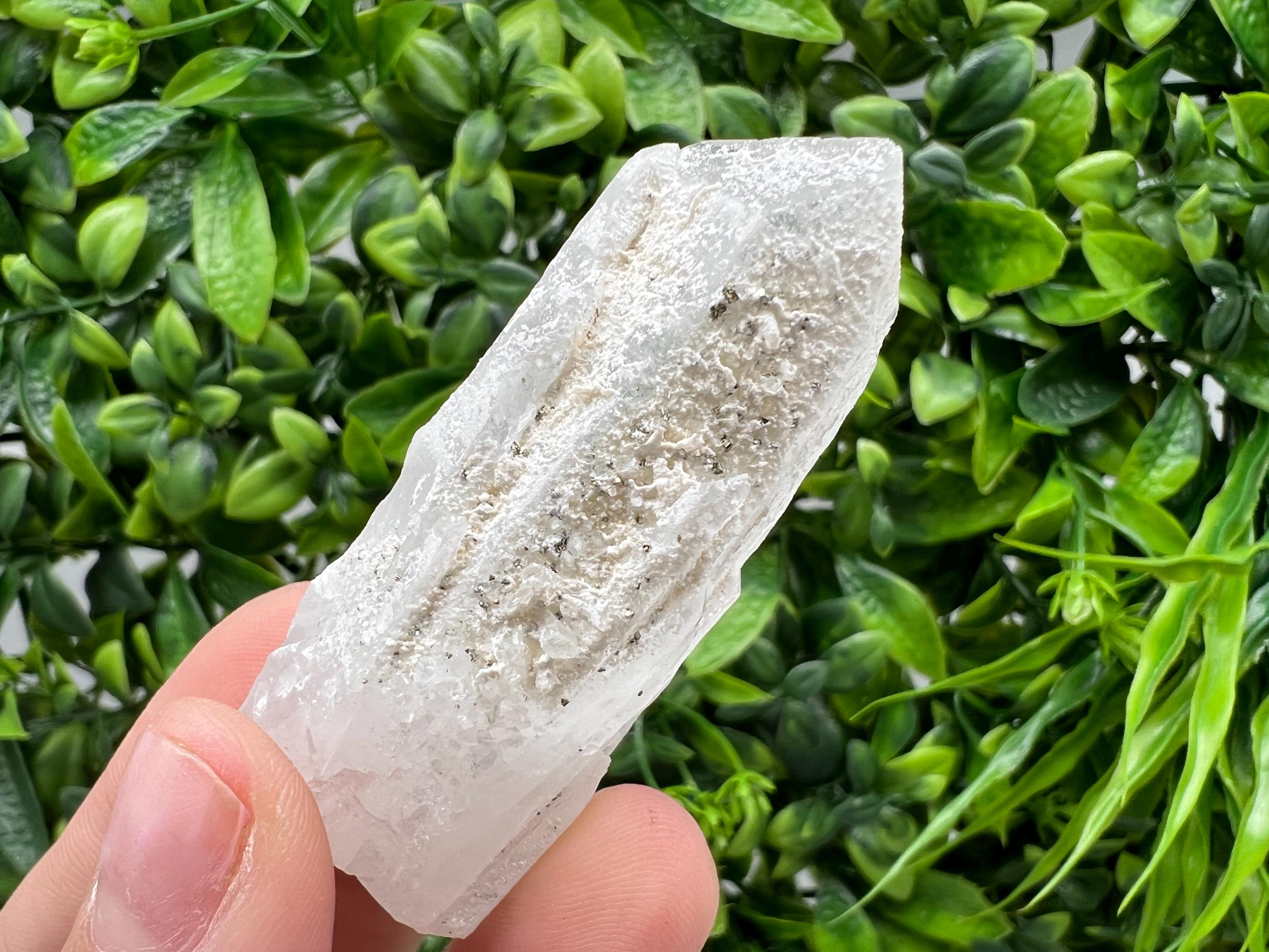 Wonderful Transparent Quartz on Chlorite Matrix,From Borieva mine,Madan,Bulgaria,Quartz,Quartz crystal,mineral specimen,collection quartz