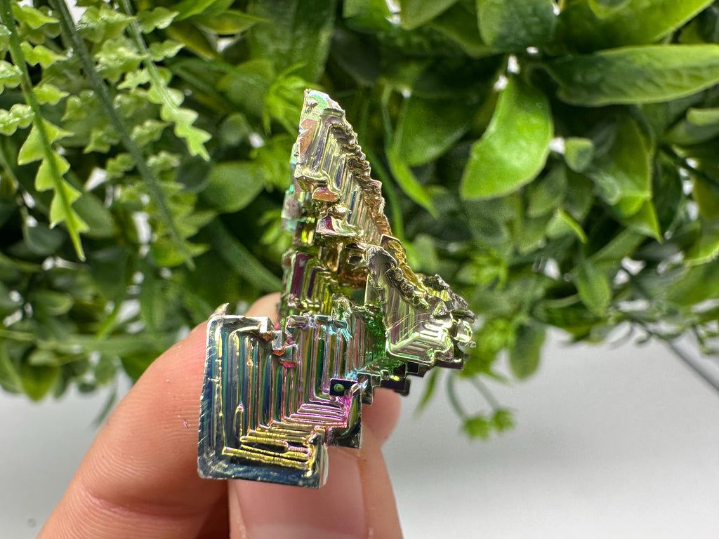 Rainbow Bismuth Crystal: Rare Gemstone Specimen,wholesale Bismuth