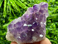 Uruguay Amethyst Cluster: Natural Purple Crystal, Home Decor