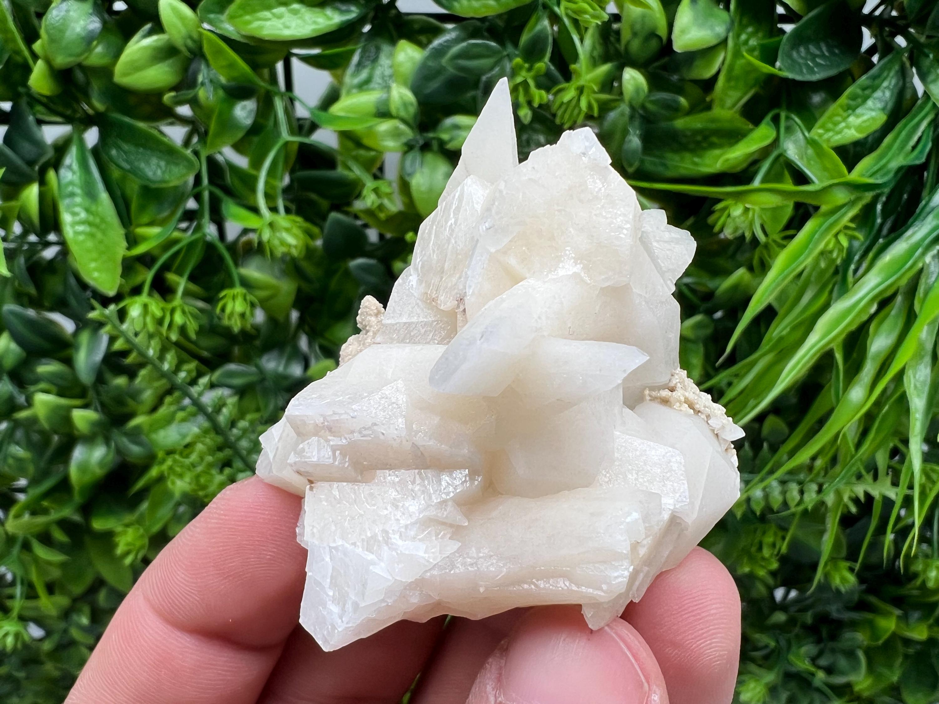 Calcite on Aragonite: Djurcovo Mine, Bulgaria Healing Crystal