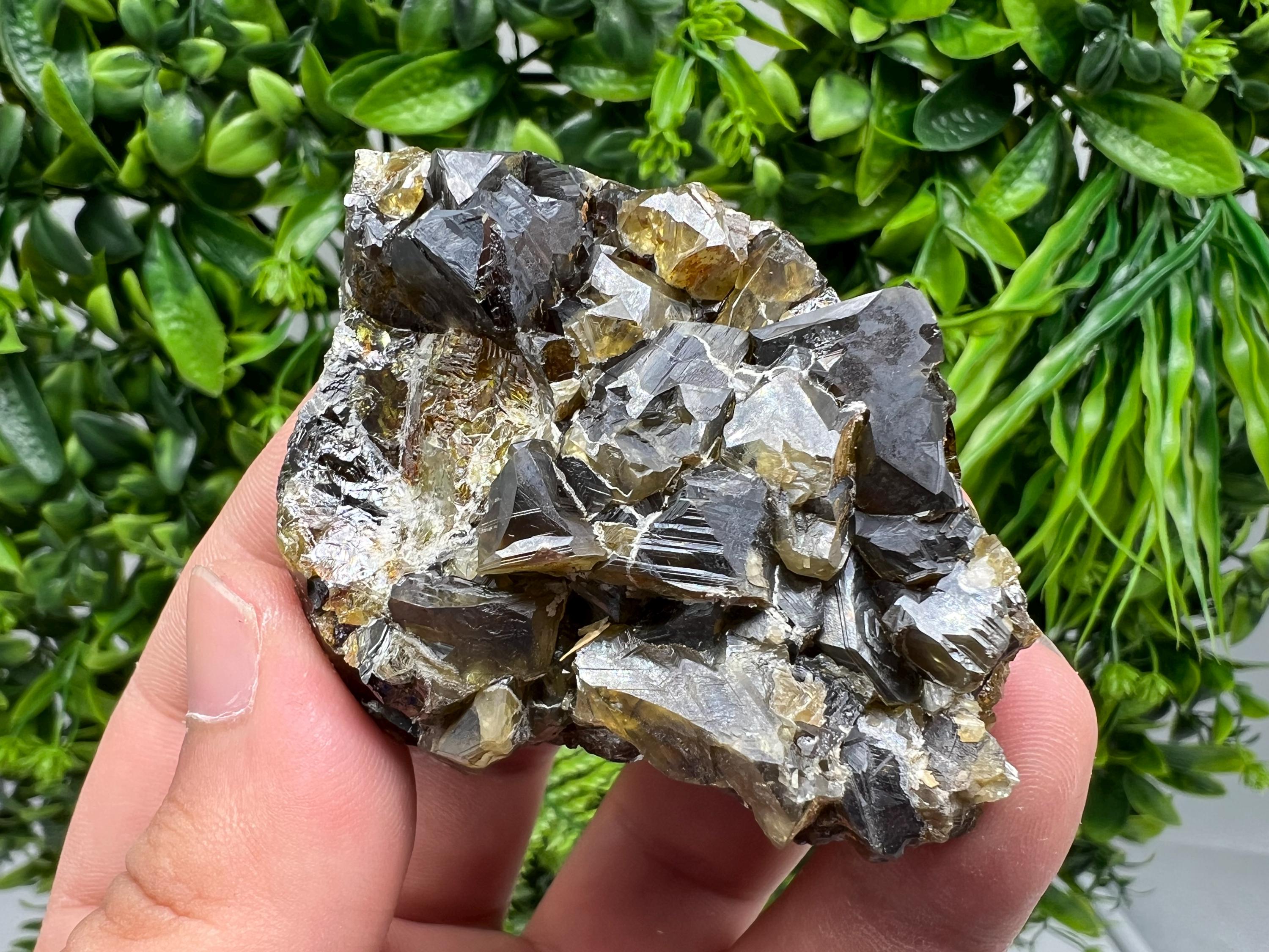 Cleiophane Sphalerite Gem: Rare Transparent Crystal Mineral Stone