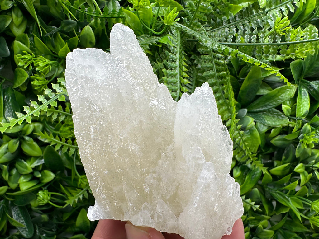 Rare UV Calcite Cluster: Djurcovo Mine, Bulgaria - Home Decor