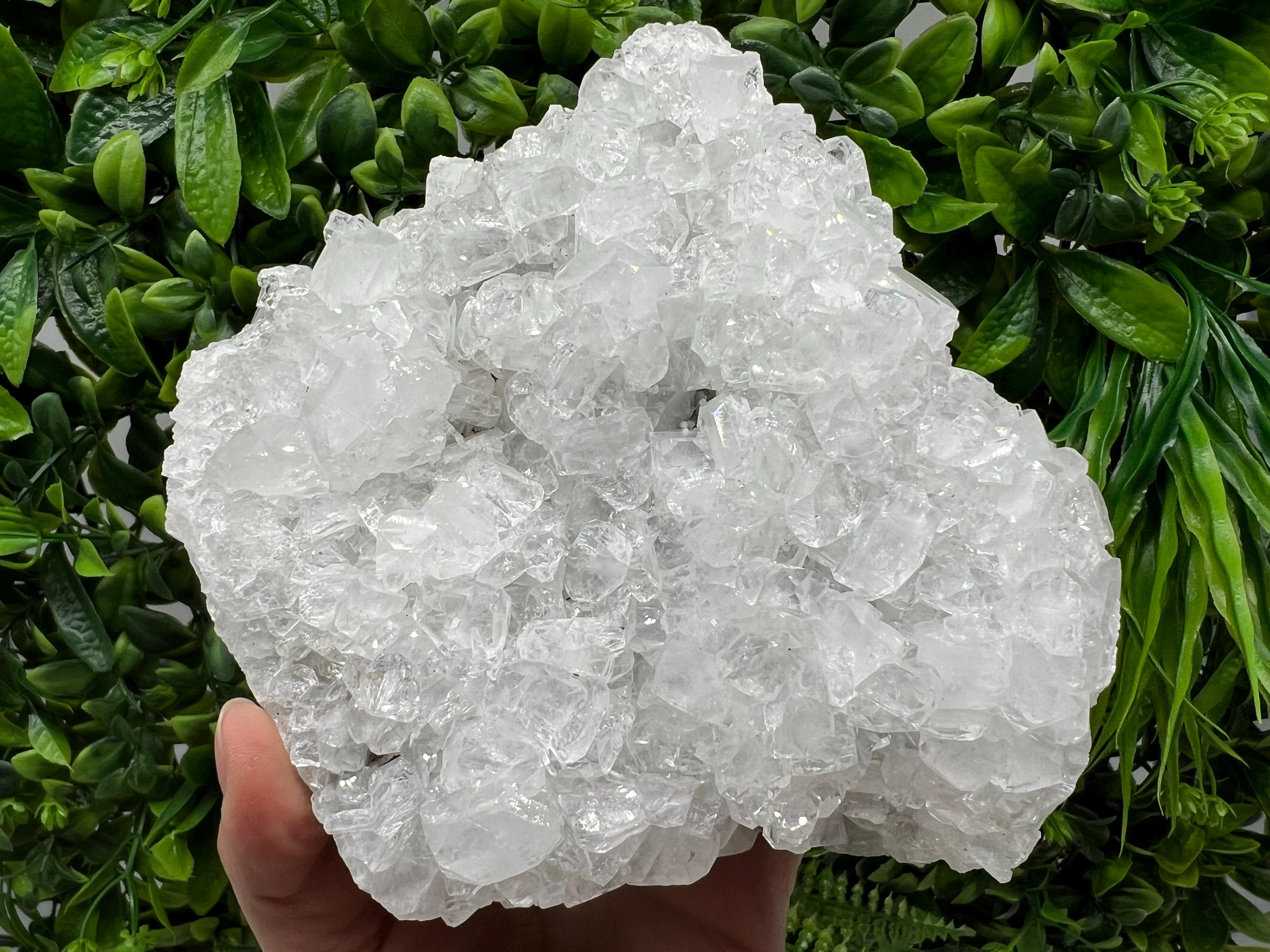 STUNNING Transparent Apophyllite on Chalcedony,natural, collection minerals specimen,India Minerals,Crystal, Stone Mineral Specimens India