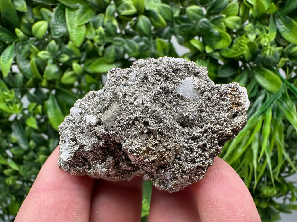 Barite Marcasite on Chalcedony, Androvo Mine, Bulgaria