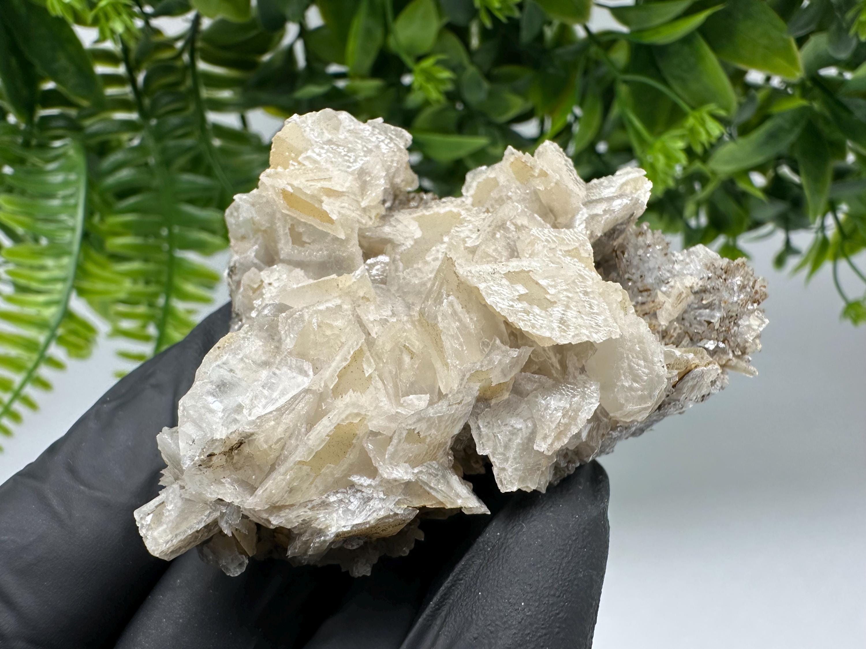 Calcite on Quartz,Chlorite from Borieva mine,Madan,Bulgaria,mineral specimen,collected crystal,geological minerals,collecting crystal