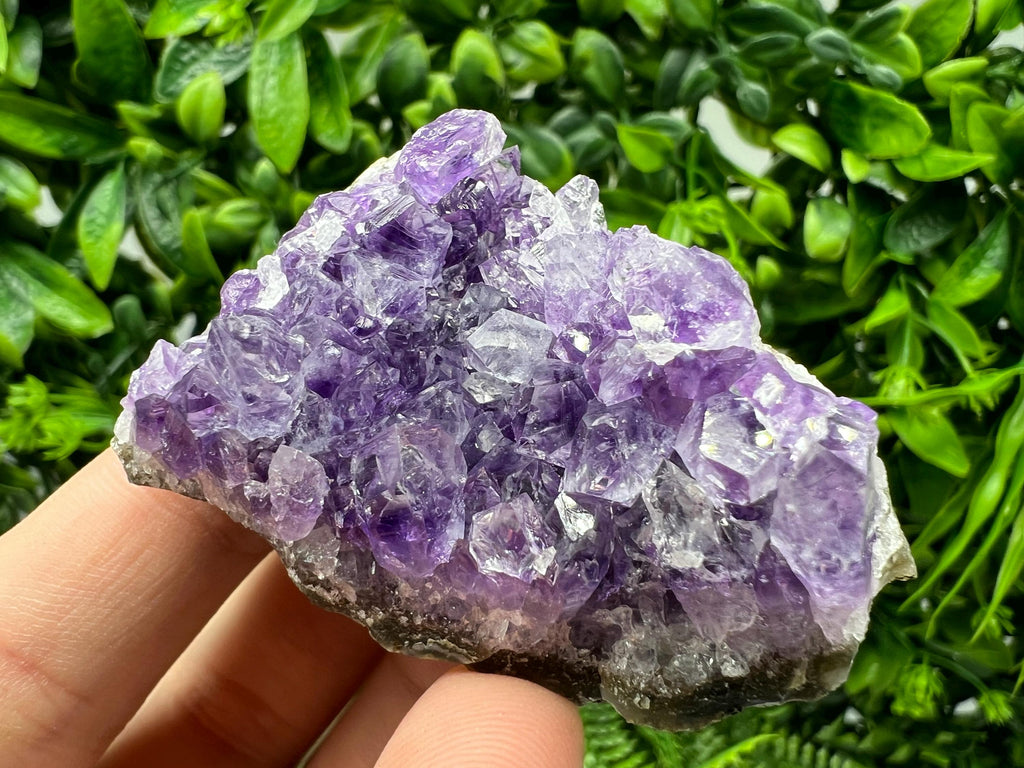 Uruguay Amethyst Crystal: Purple Quartz Cluster, Home Decor