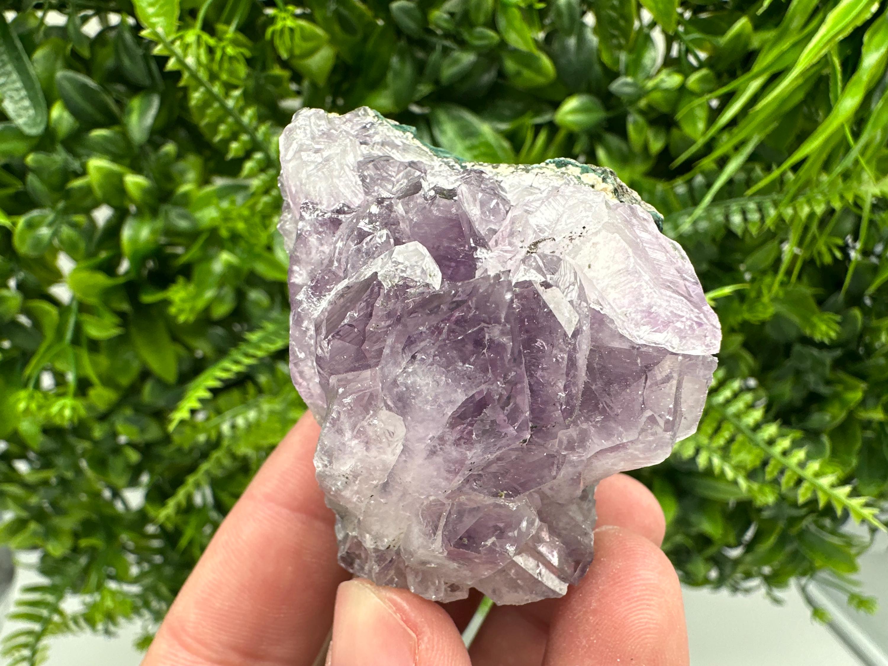 Brazilian Amethyst Crystal Cluster, Purple Quartz Specimen