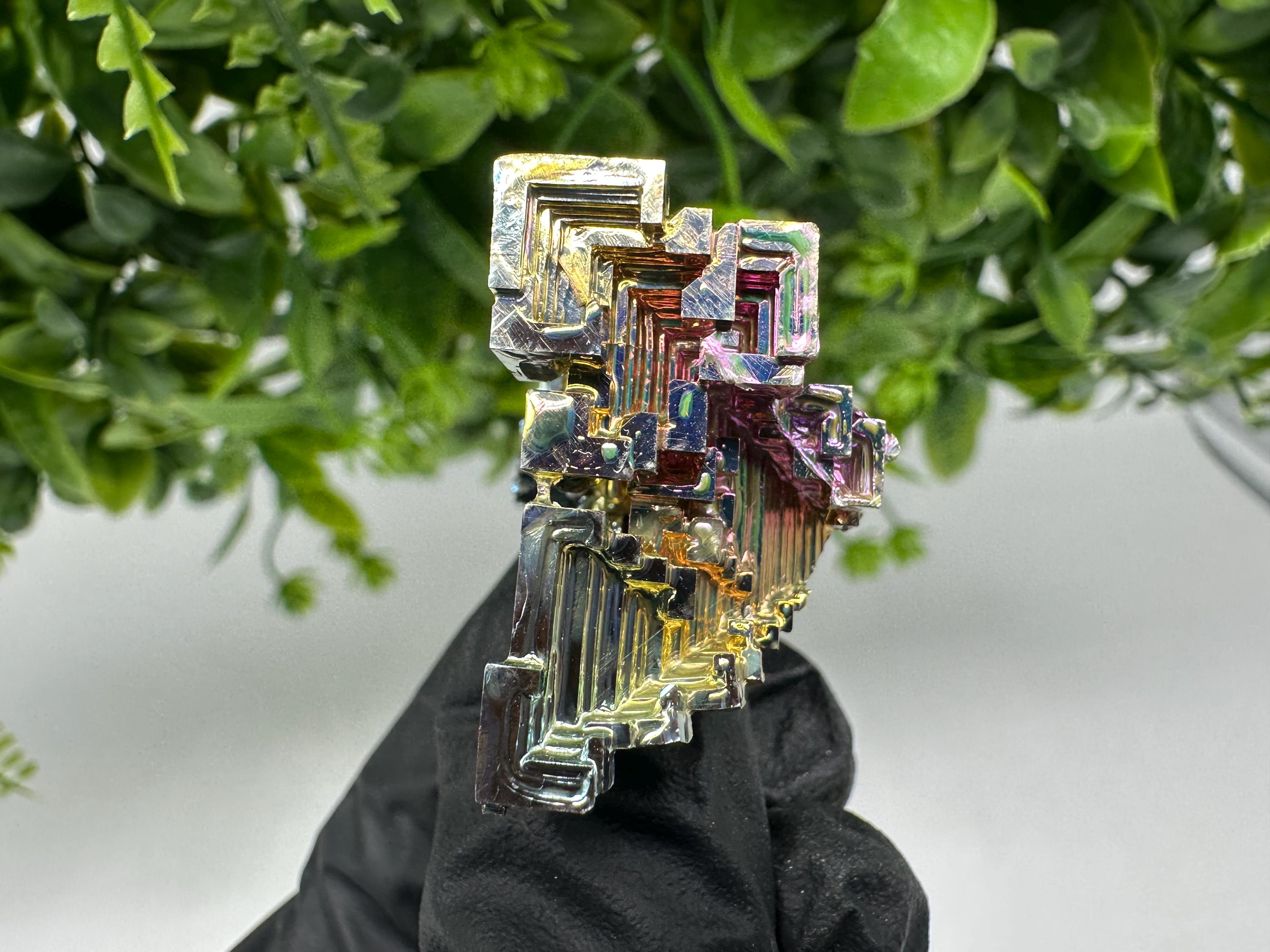Rainbow Bismuth Crystal: Rare Gemstone Specimen,wholesale Bismuth