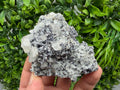 Galena Spinel with Quartz and Calcite, Borieva Mine Mineral Specimen