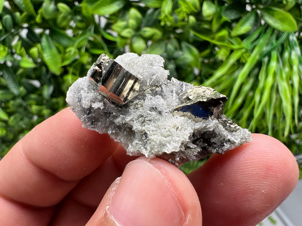 Stunning Pyrite on Quartz,Calcite from Borieva mine,Madan,Bulgaria,natural,collectible mineral specimen,home decor stone,collection crystal