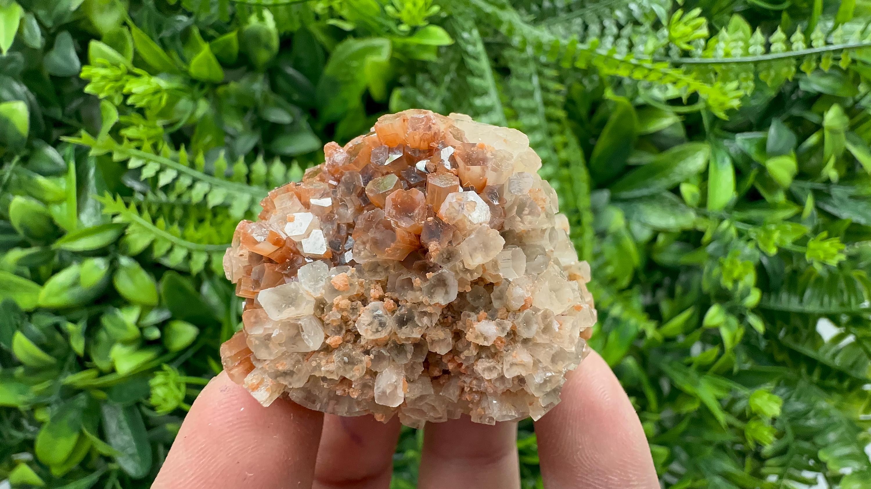 Moroccan Aragonite Sputnik Cluster: Raw Crystal Stone Decor