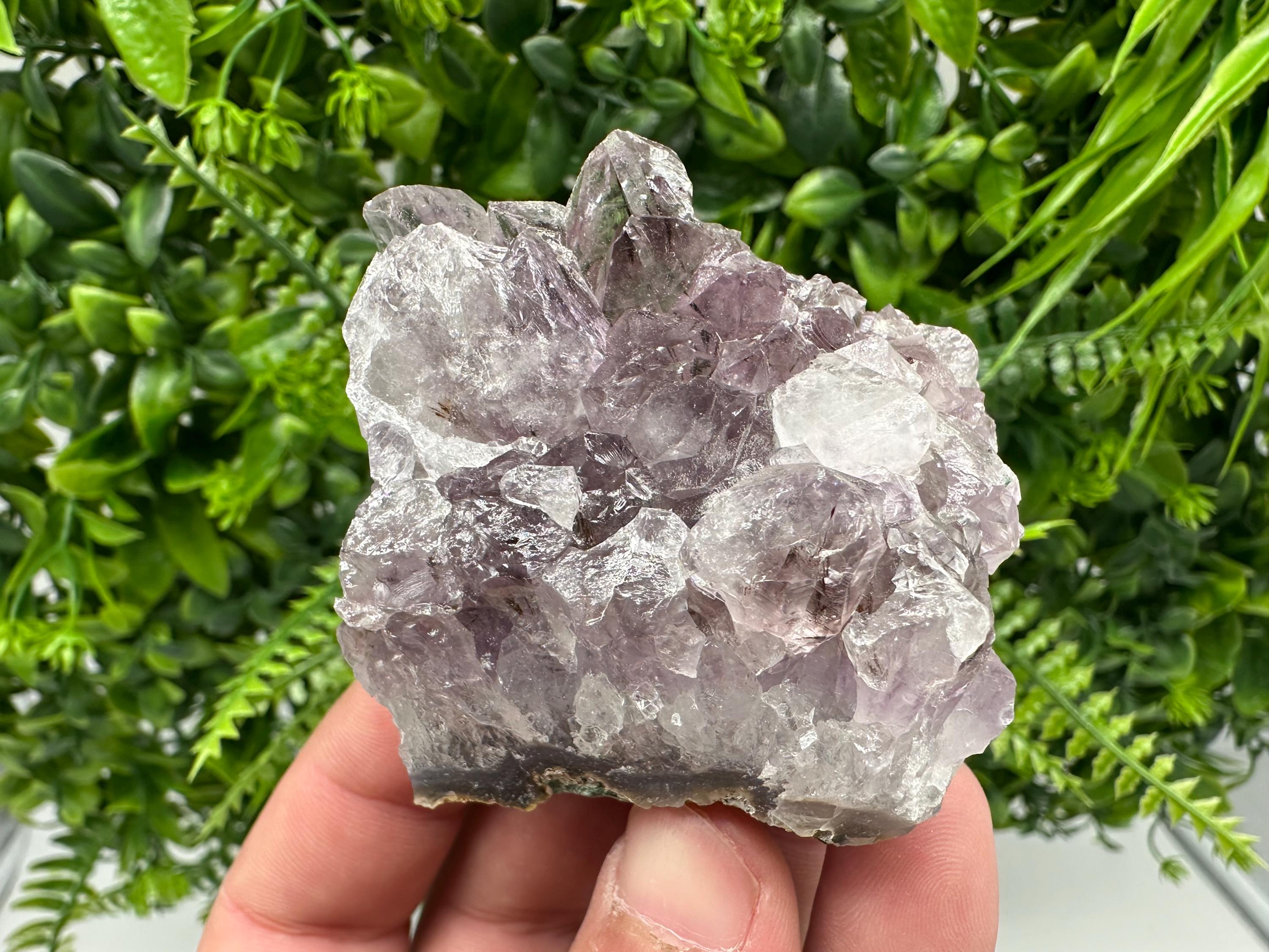 Brazilian Amethyst Crystal Cluster, Purple Quartz Specimen