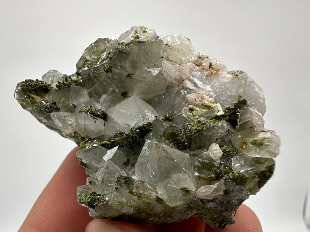 Rainbow Epidote with Quartz, Hakkari Turkey Mineral Specimen