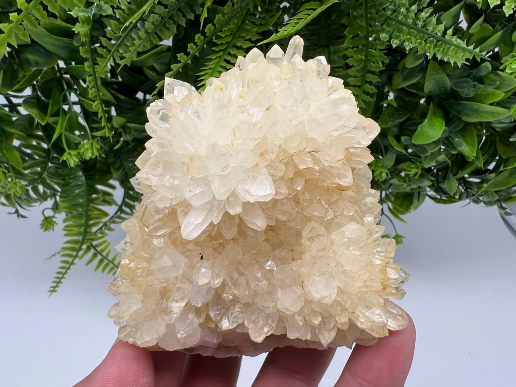 Stunning LIMONITE Quartz whit inclusions natural minerals souvenir gift crystal collection stone rare Quartz cluster 9 September Bulgaria