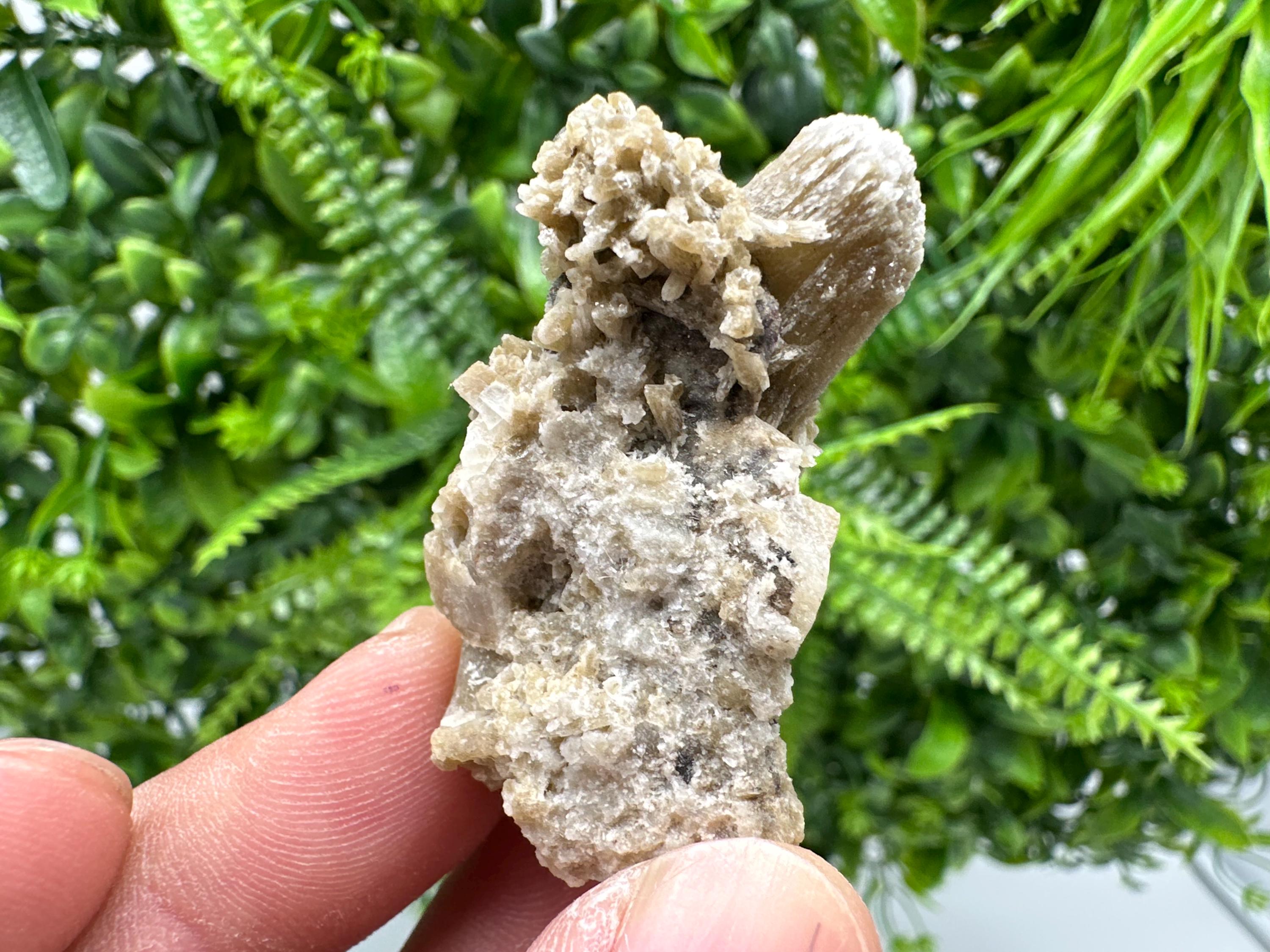 Bulgarian Calcite Cluster: Natural Mineral Specimen, Home Decor Stone