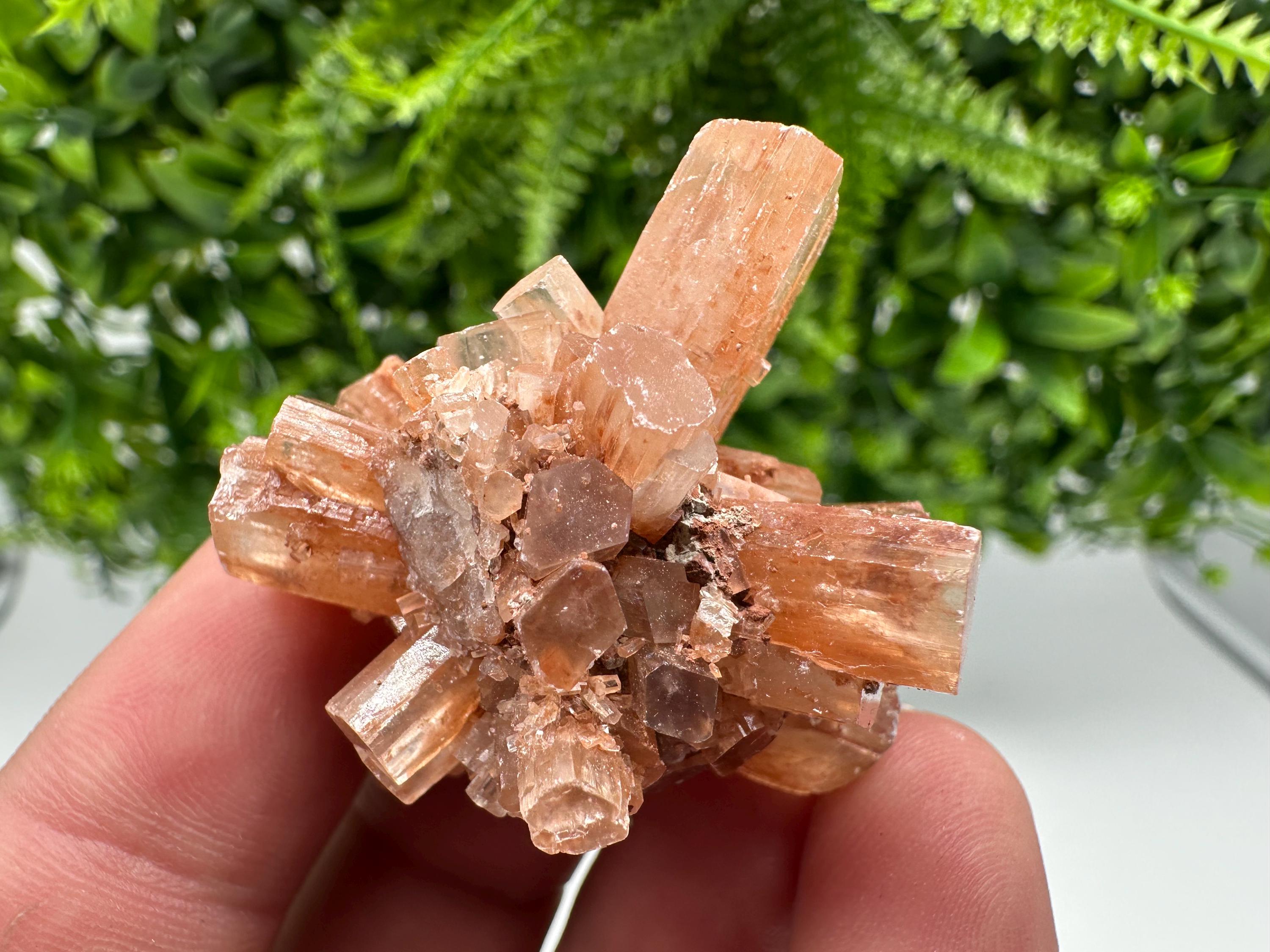 Moroccan Aragonite Sputnik Crystal Cluster: Raw Stone Decor