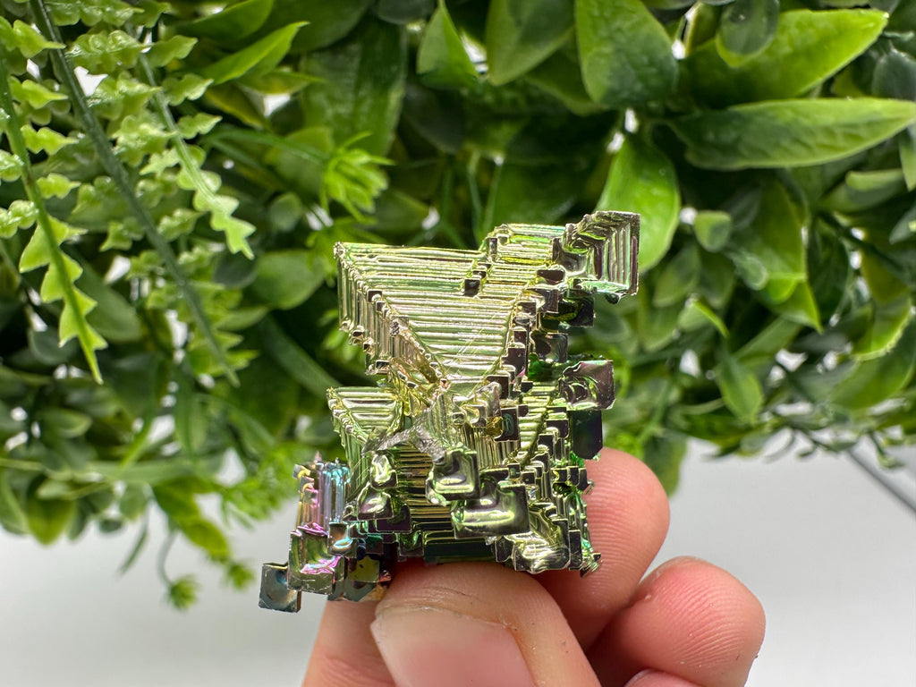 Rainbow Bismuth Crystal: Rare Gemstone Specimen,wholesale Bismuth