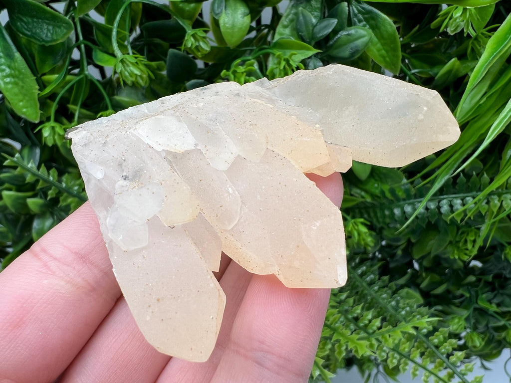 Quartz whit Brown Rhodochrosite from Djurcovo mine,Bulgaria,Quartz,Rhodochrosite cluster,natural mineral,collection crystal,mineral specimen