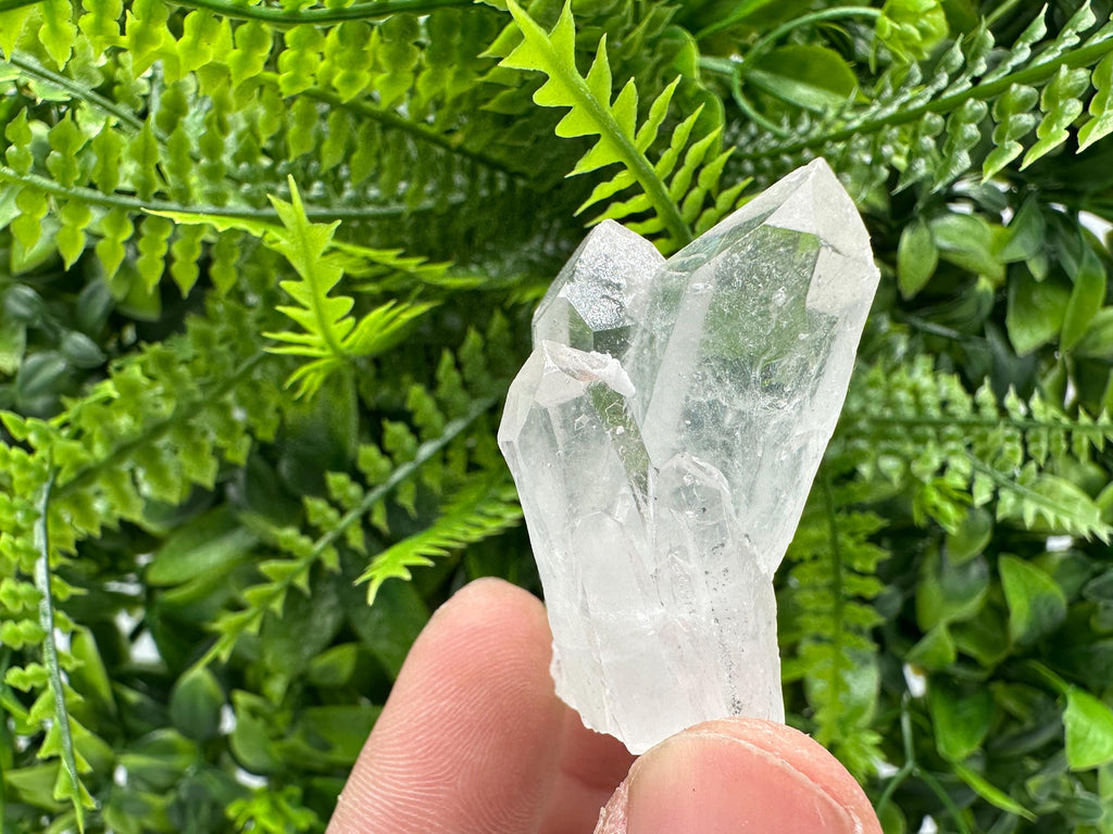 Transparent Quartz Crystal Cluster, Djurcovo Mine, Bulgaria, Rare Mineral Specimen