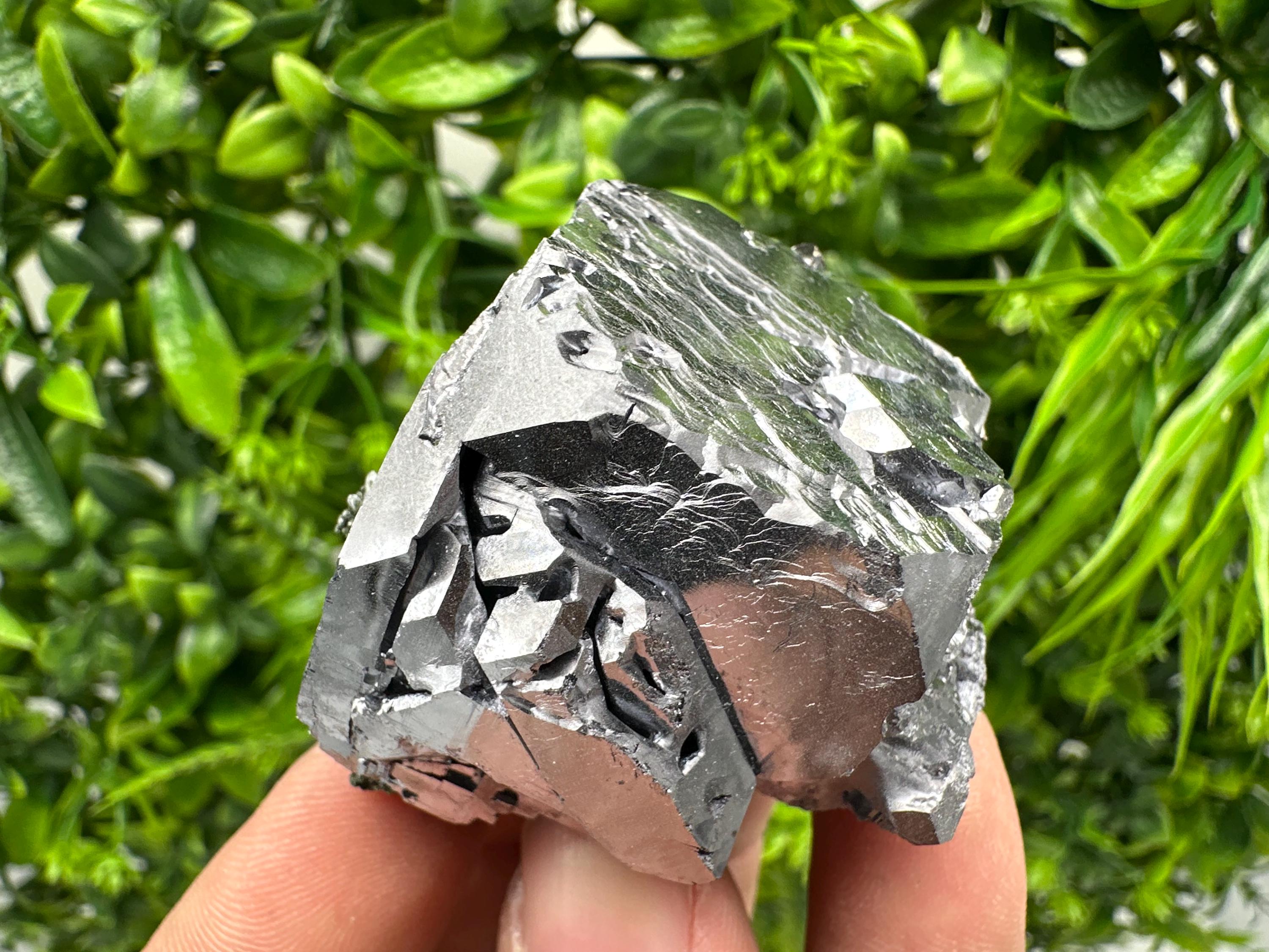 Skeletal Galena on Quartz, Borieva Mine Mineral Specimen