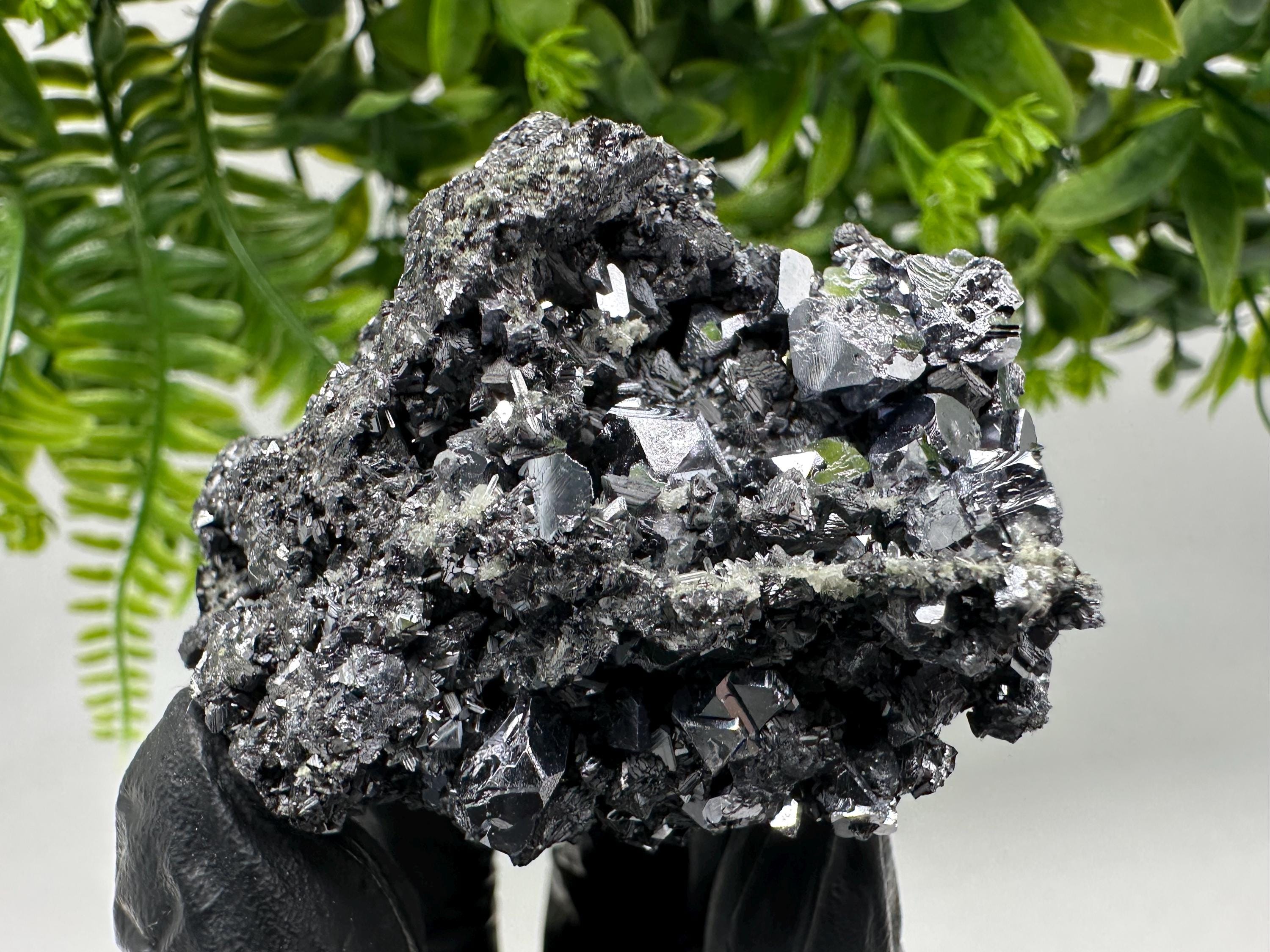 Borieva Mine Galena Sphalerite on Quartz, Bulgaria Crystal Specimen