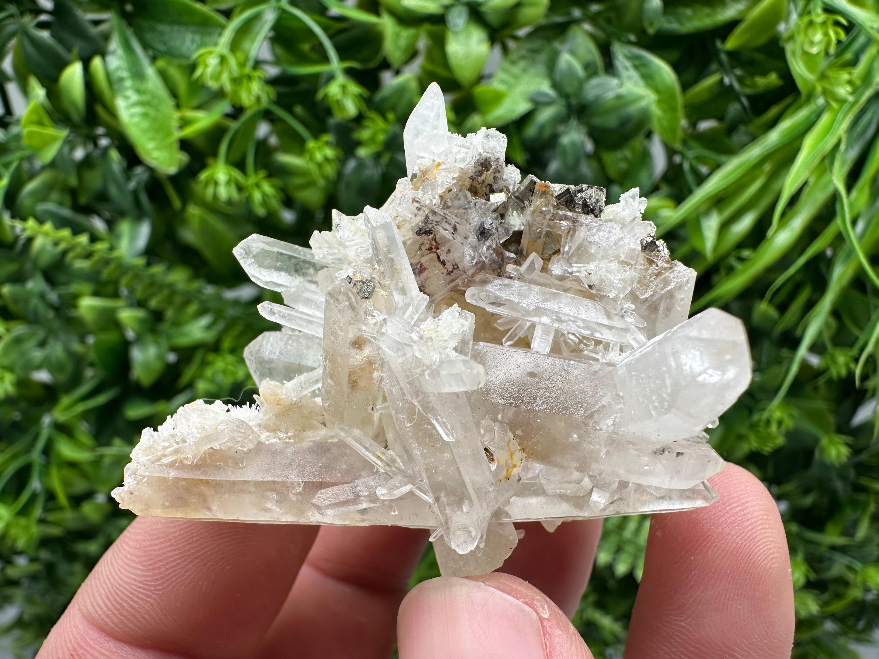 Transparent Quartz Crystal Cluster, 9th September mine,Mine, Bulgaria,natural,collection mineral specimen