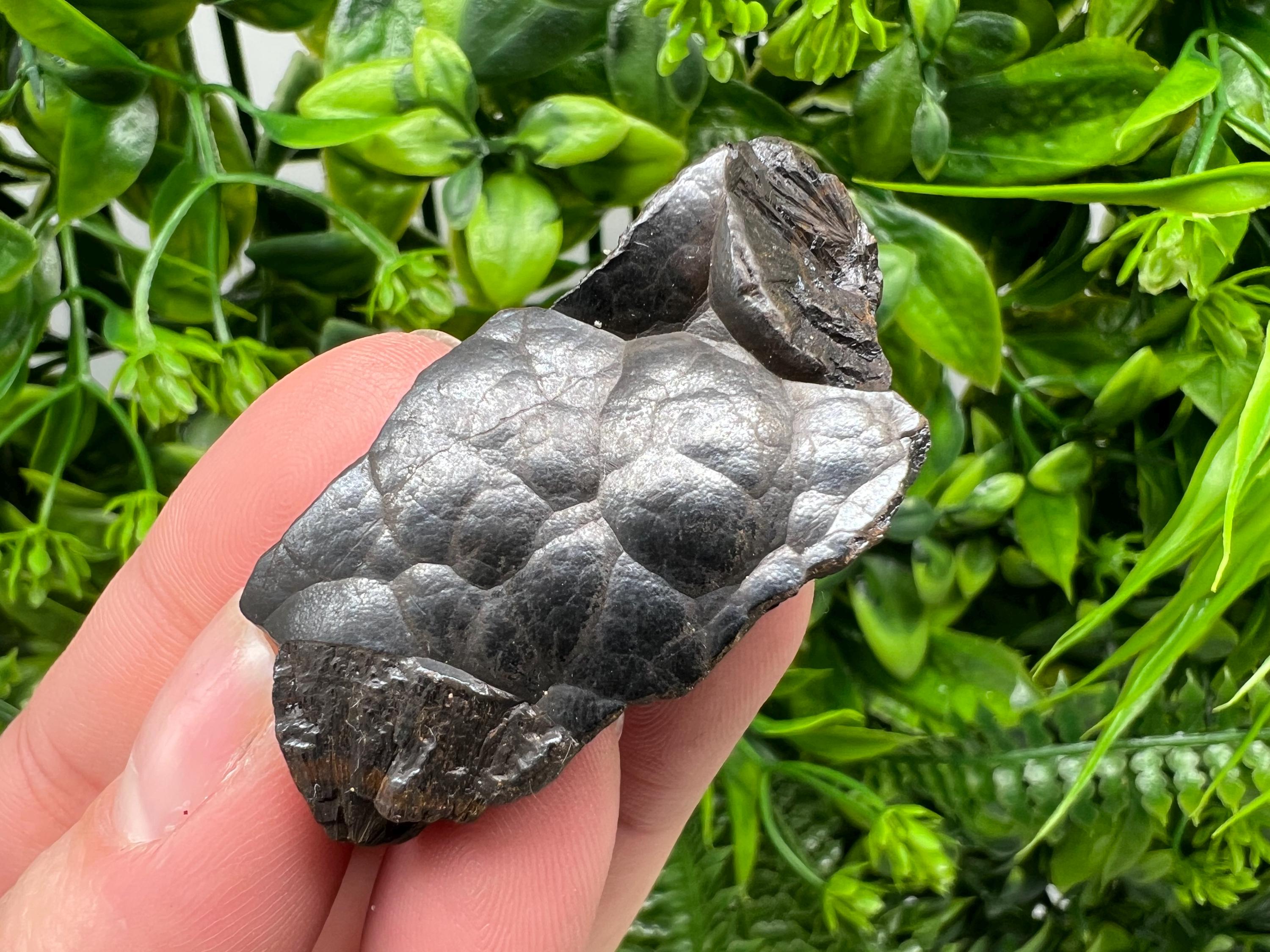 Moroccan Botryoidal Black Hematite Crystal Specimen, Reiki Chakra Stone