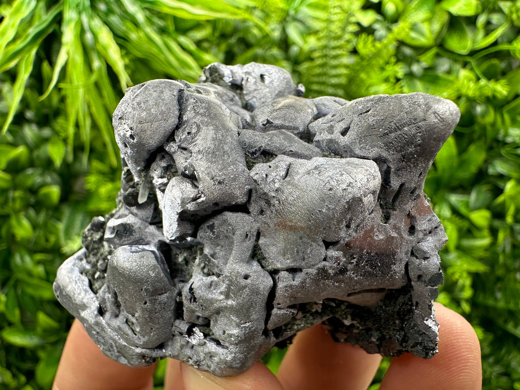 Galena on Sphalerite and Quartz: Borieva Mine Crystal Decor