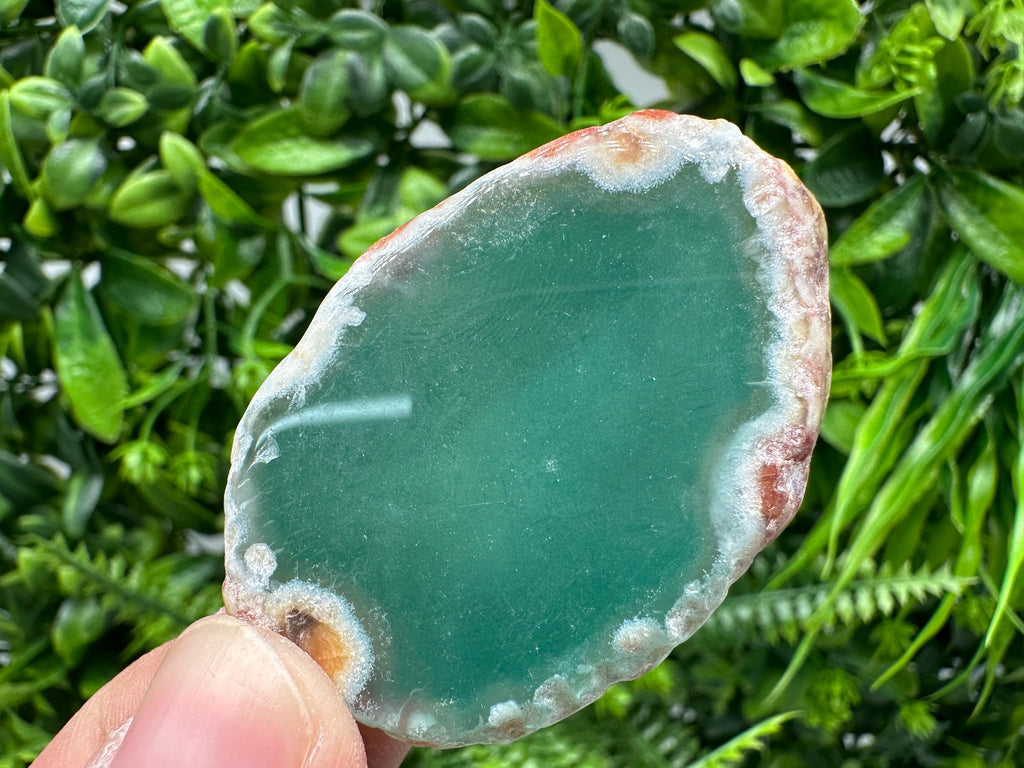 Agate Slice: Spiritual Healing Crystal Coaster Ornament