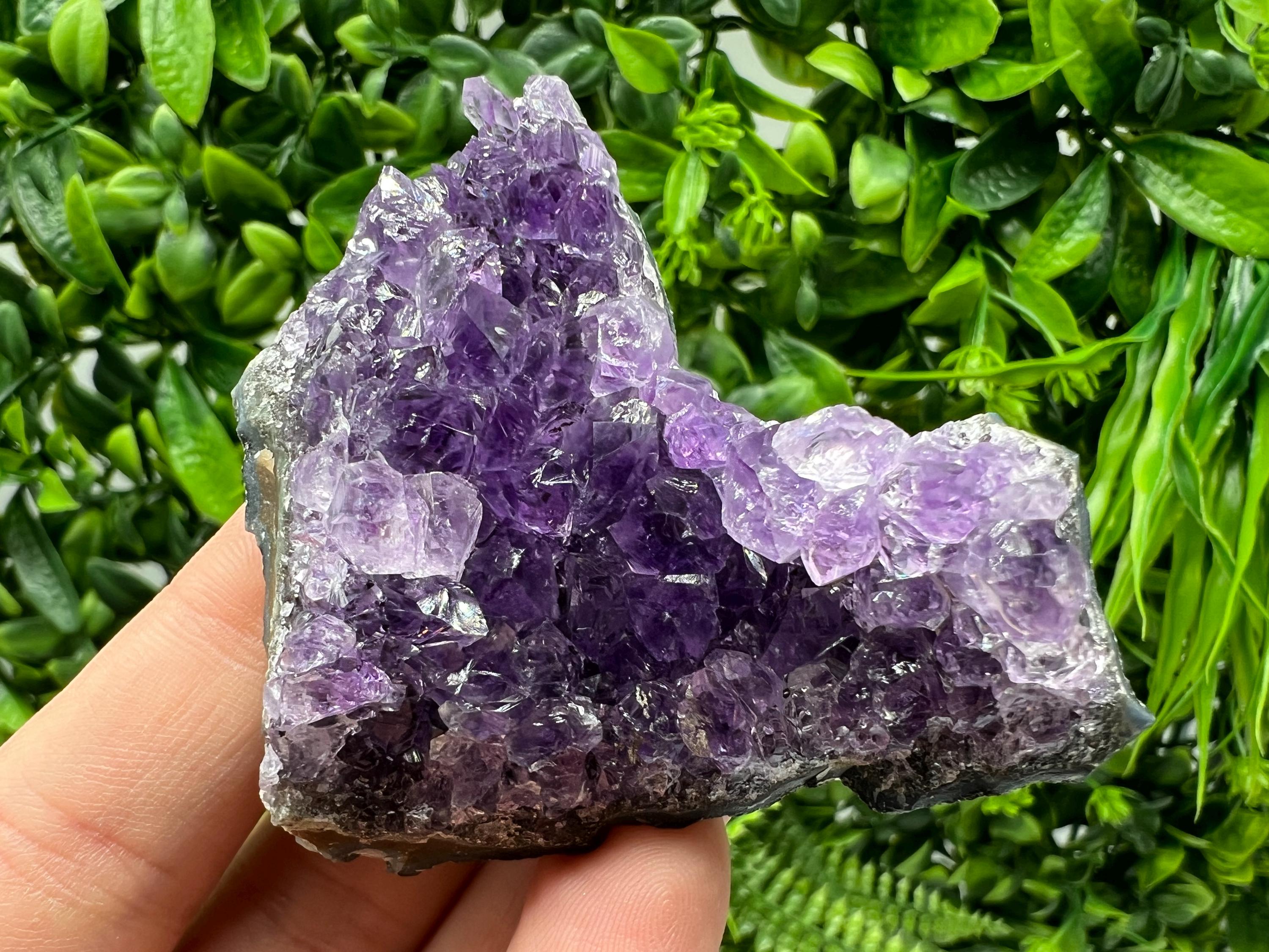 Uruguayan Purple Amethyst Crystal Cluster, Home Decor, Energy Crystal