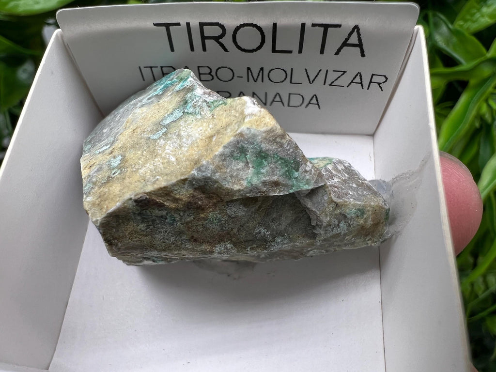 Rare Raw Tirolite Specimen: Granada Spain Mineral Collection