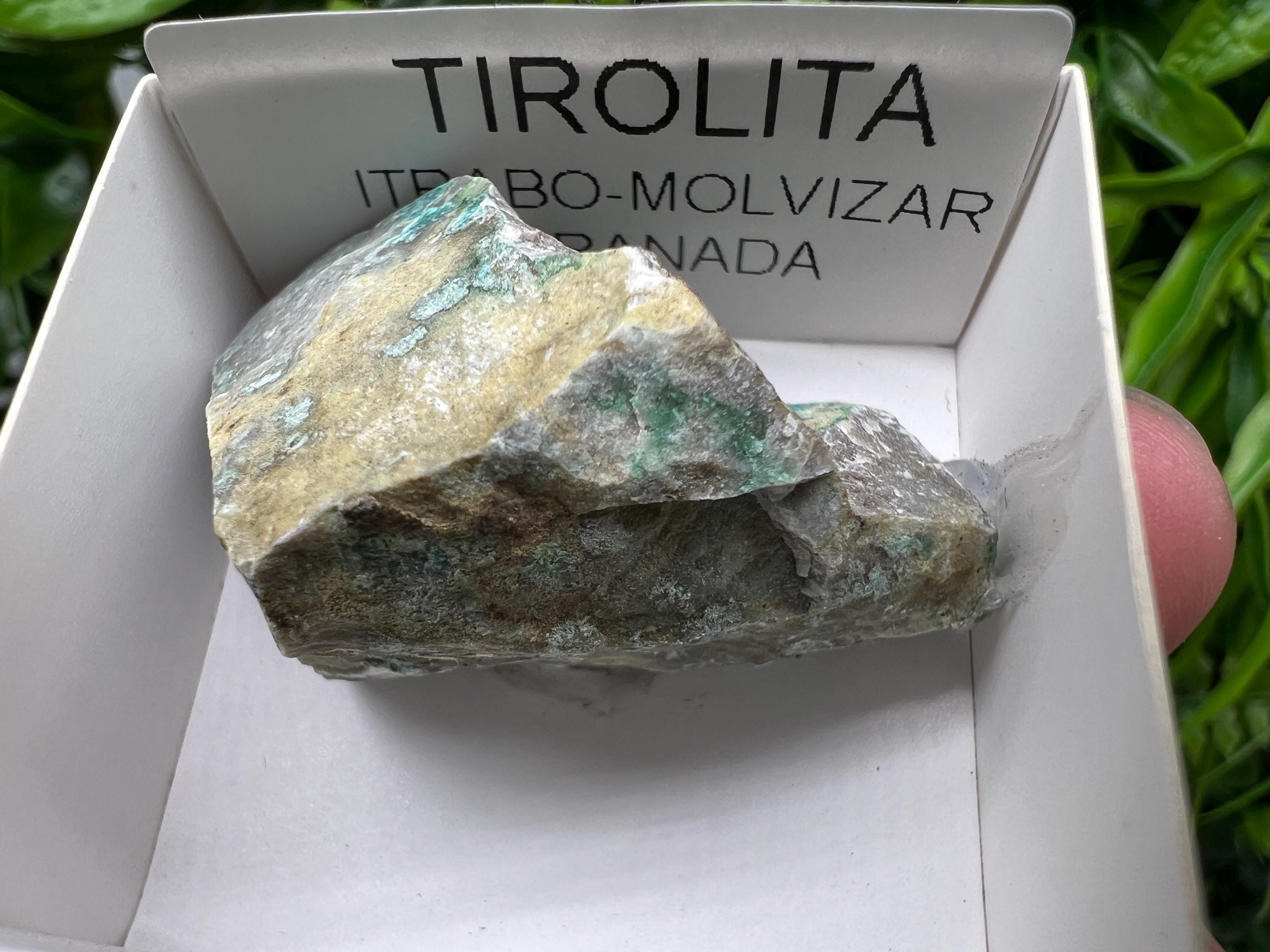 Rare Raw Tirolite Specimen: Granada Spain Mineral Collection