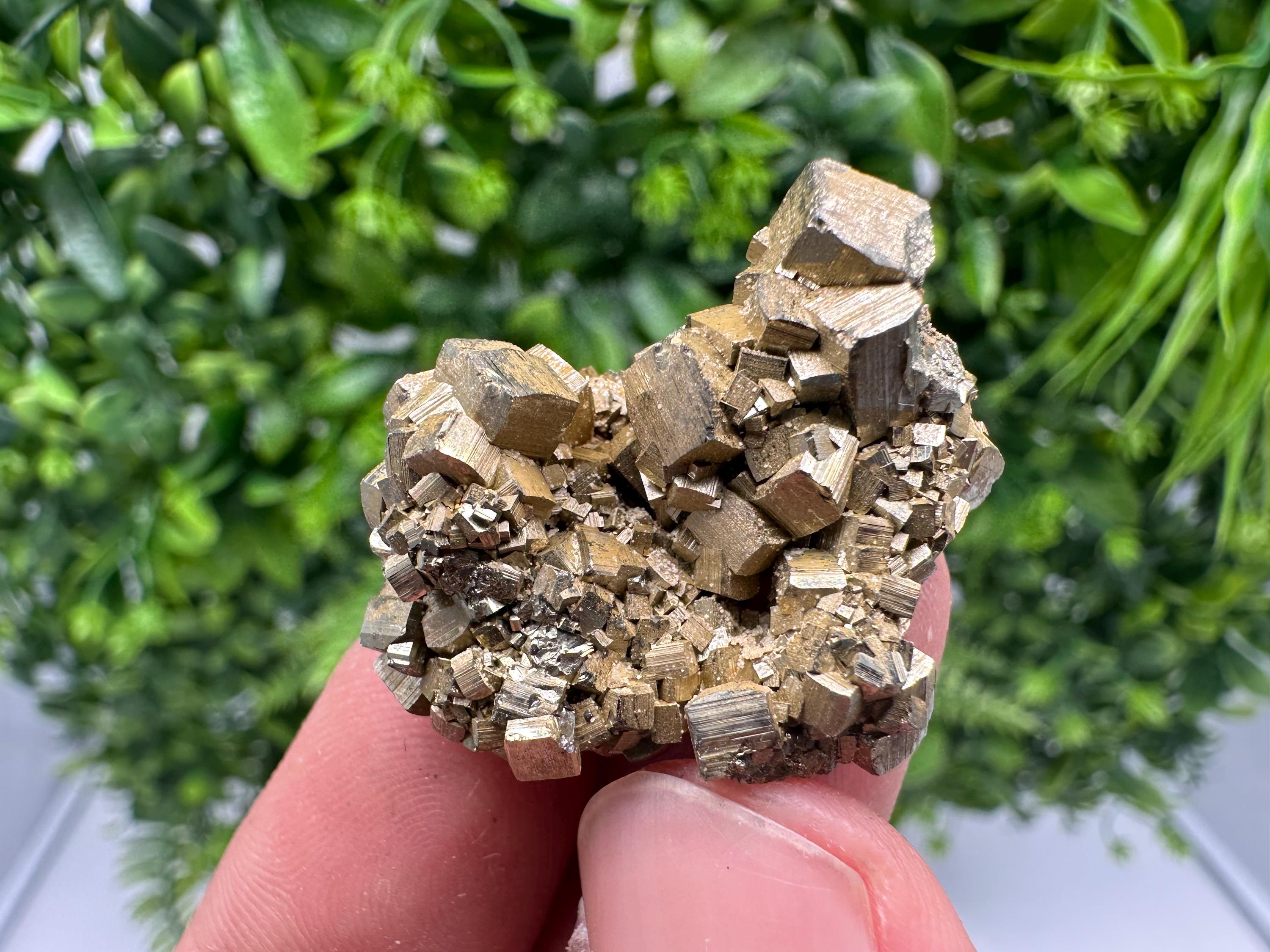 Wonderful Rainbow Pyrite whit Calcite,natural minerals souvenir Crystal,collection stone,rare minerals,home decor,Borieva Bulgaria