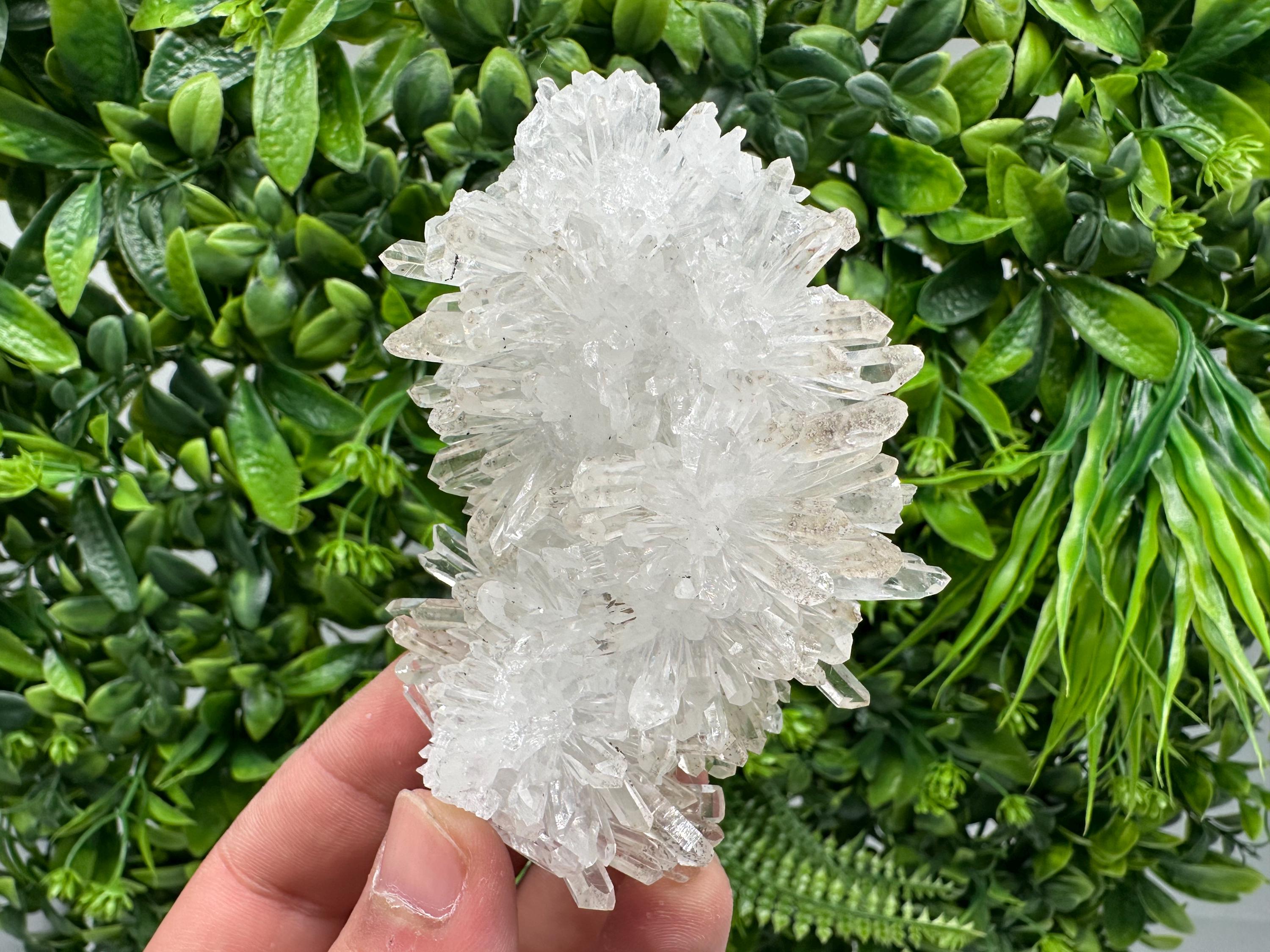 Wonderful Transparent Quartz on Chlorite Matrix,From Borieva mine,Madan,Bulgaria,Quartz,Quartz crystal,mineral specimen,collection quartz