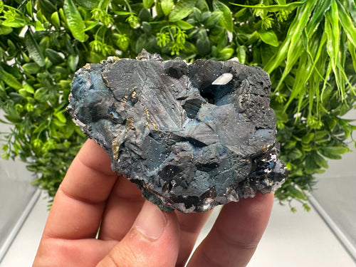Chalcopyrite Bornite Covellite Mineral Specimen: Djurcovo Mine, Bulgaria